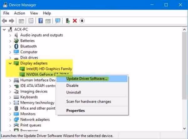 Update Driver to fix 0x00000004 error