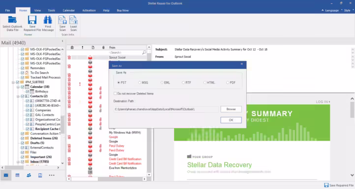 Stellar Repair For Outlook