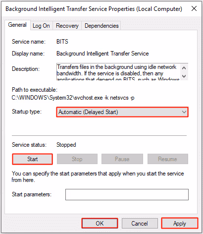 Run BITS Automatically