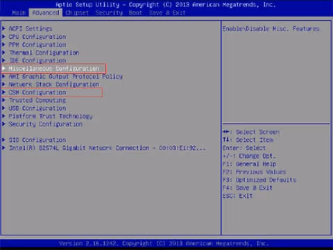 Check And Update Bios Settings