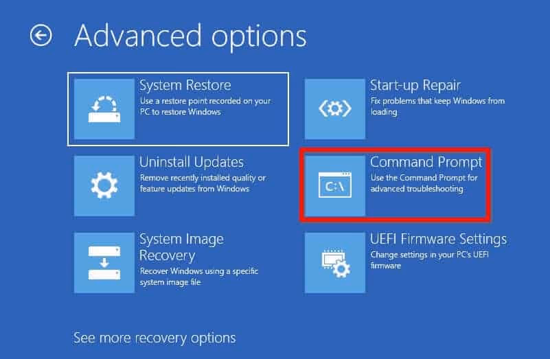 Perform a BCD Repair