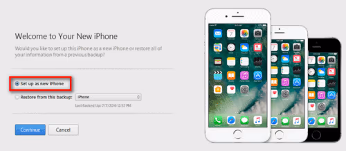 Activate iPhone without SIM using iTunes