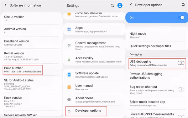 Enable Usb Debugging