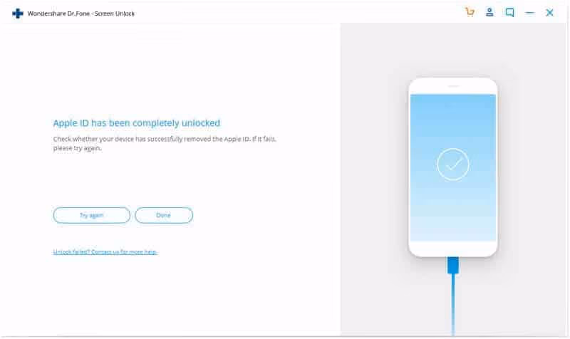 Fix Apple ID Grayed Out with Dr.Fone – Screen Unlock (iOS)