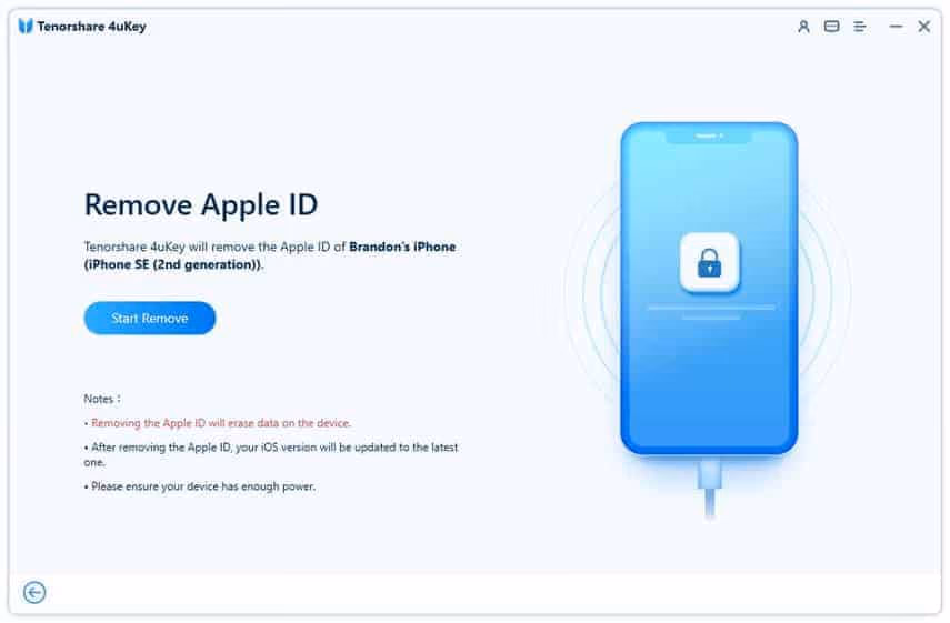 Remove Apple ID