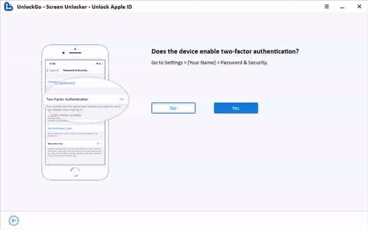 Enable Two-factor authentication?