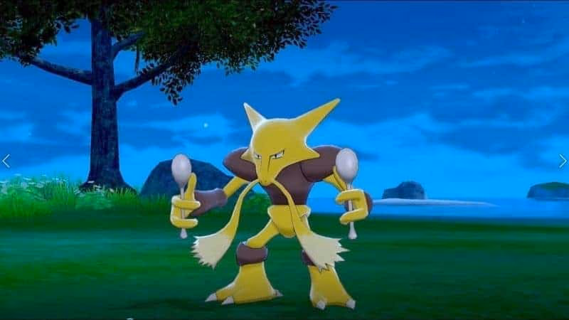 Best Psychic Type Pokemon - Alakazam