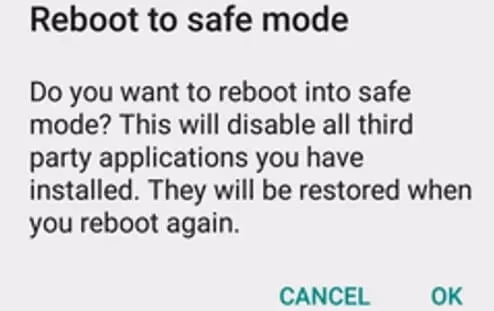 boot Samsung into safe mode