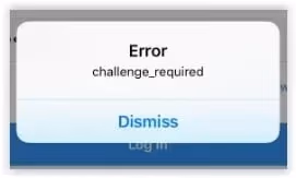 Challenge_Required Error