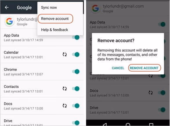 How to disable FRP lock manually on Mobile Phone