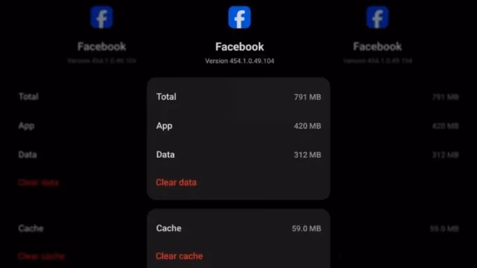 Clear Facebook Data And Cache
