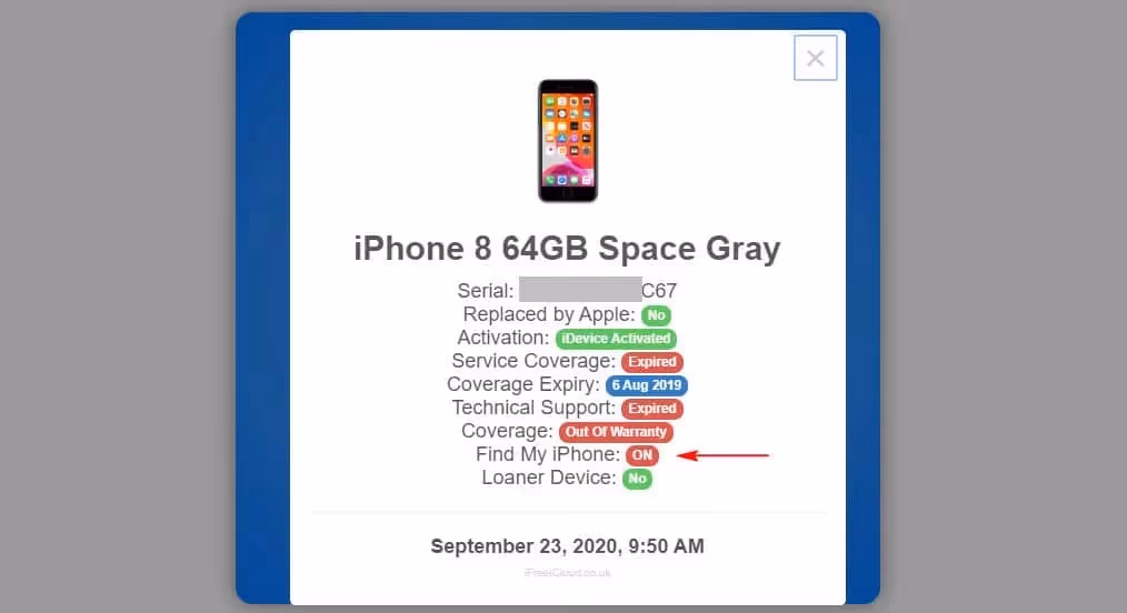 Use the official web page of Apple as a Find my iPhone checker