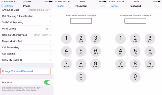 Resetting Voicemail Password On Iphone