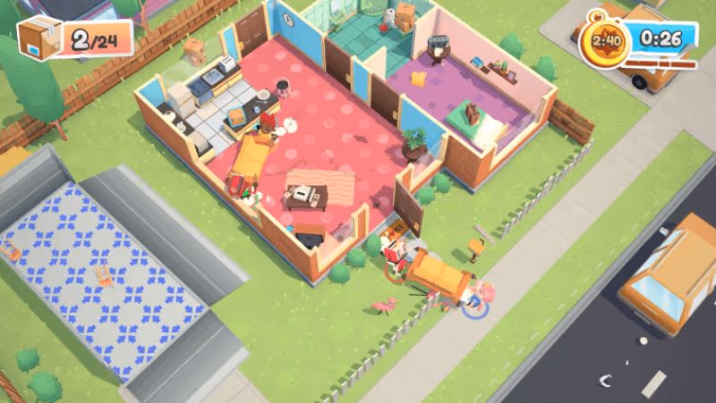 games like Overcooked - Moving Out
