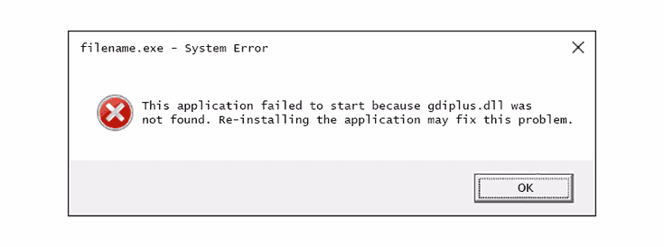 Gdiplus.Dll Error