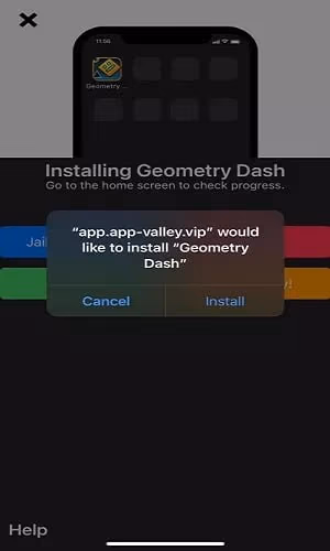 Install Geometry Dash for iOS