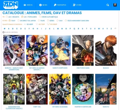 Anime Digital Network (adn)