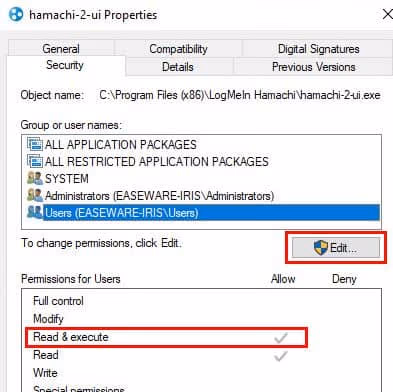Configure the Hamachi Tunneling Engine