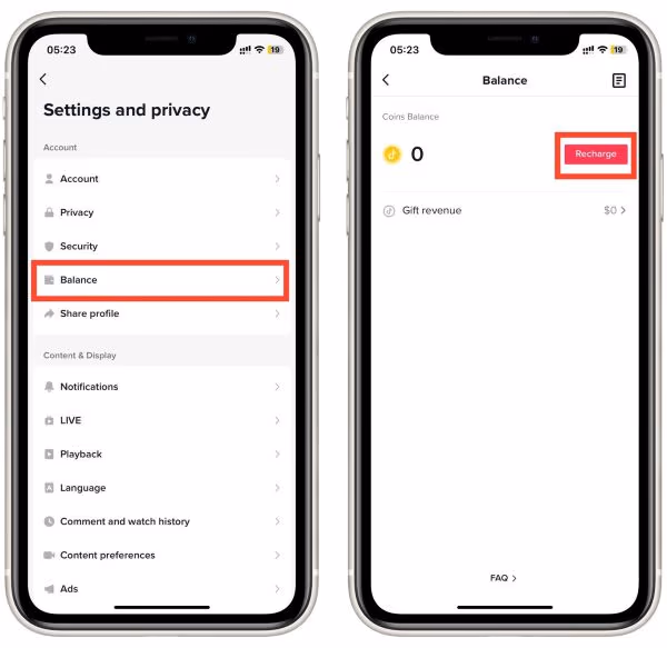Buy Coins for Your TikTok Profile
