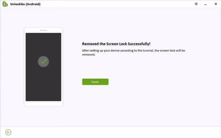 unlockgo for android done