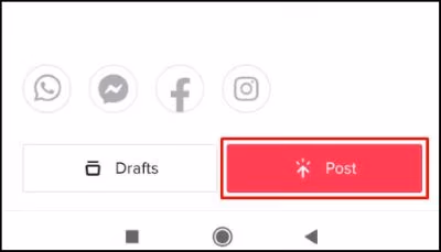 Select "Post."