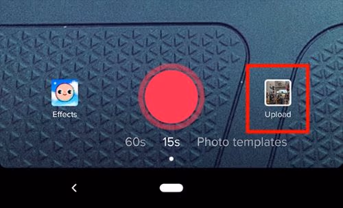 Upload Photos and videos to Tiktok