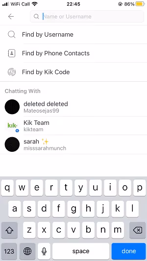 Kik Username Invite