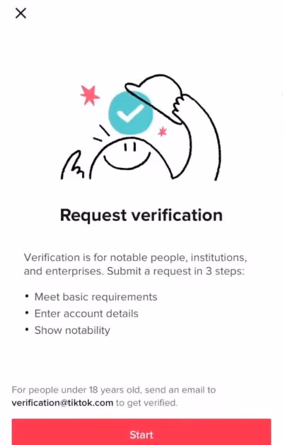 How To Request Verification On Tiktok