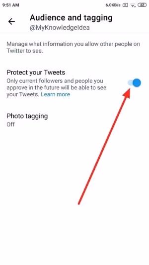 Protect your Tweets