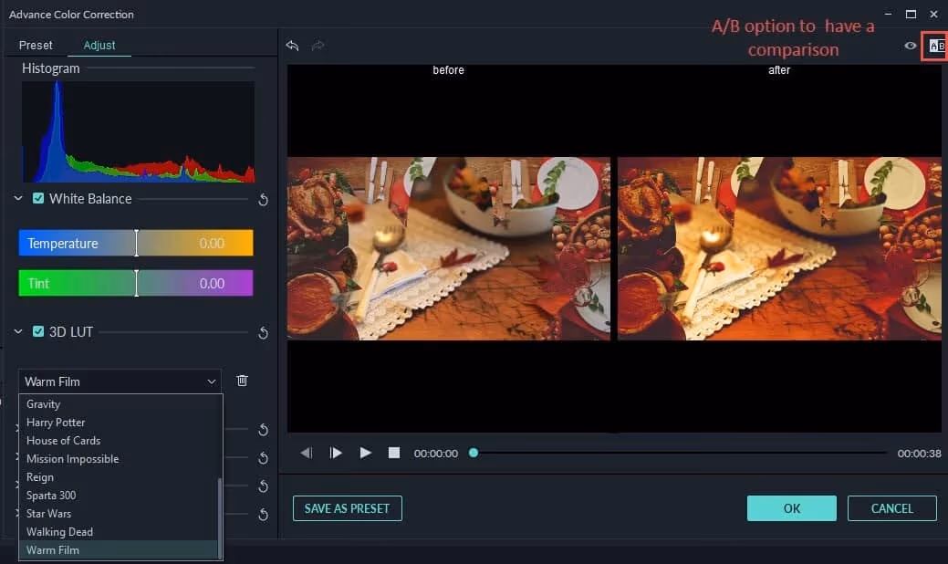 How to Make Video Look Like Film Using Filmora