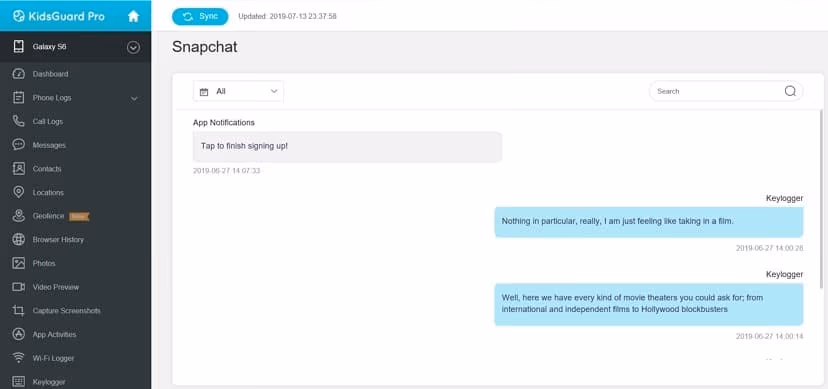 How to Open a Snap Without Them Knowing by KidsGuard