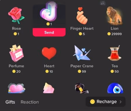 How to Use TikTok Coins