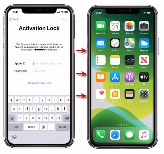 remove Find My iPhone activation lock without previous owner