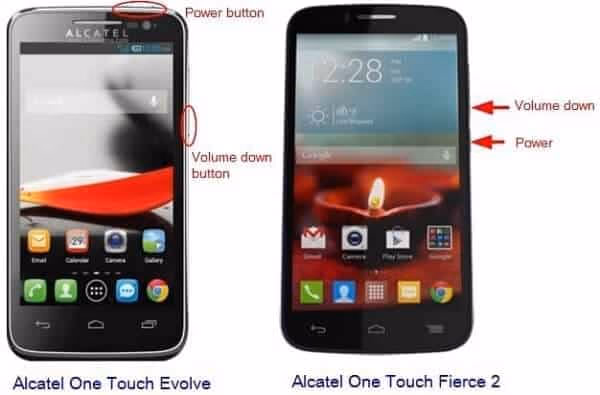 using the key combination method