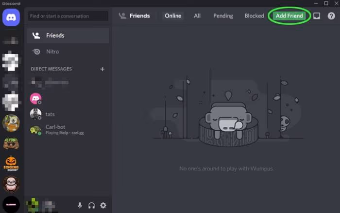 Discord - Add Friends