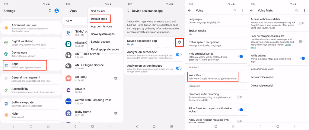 Tips for Changing Google Assistant Settings