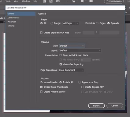 Using Adobe Indesign To Convert Indd To Pdf