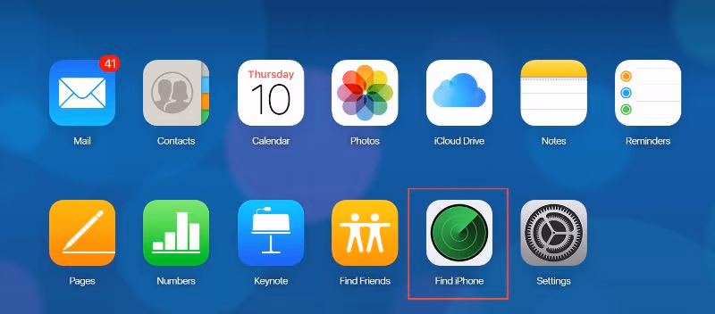 iPhone Passcode Reset via Find My iPhone