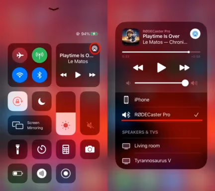 Adjusting Audio Output Settings