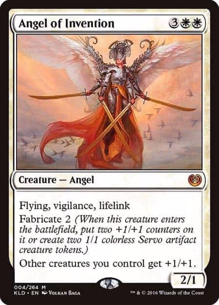 MTG Best Angel - Angel of Invention (CMC:5)