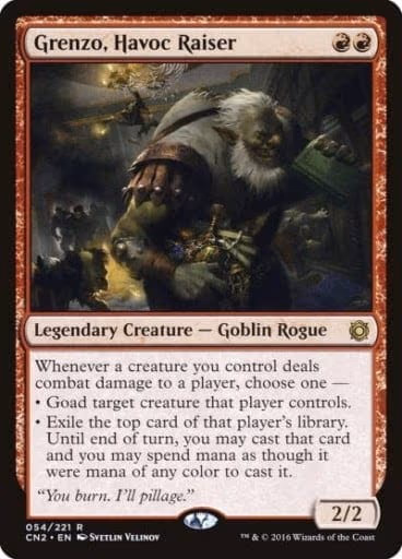 Best Goblin Cards in MTG - Grenzo, Havoc Raiser