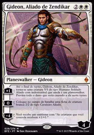 MTG best planeswalker - Gideon, Ally of Zendikar (CMC:4)