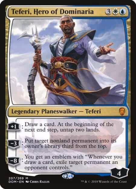 Teferi, Hero of Dominaria (CMC:5）