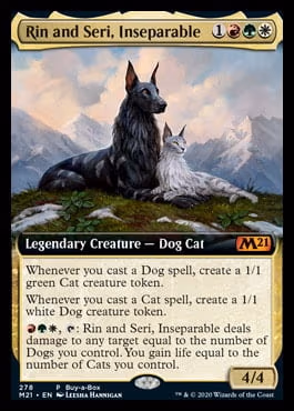 MTG Core Set 2021 - Rin and Seri, Inseparable