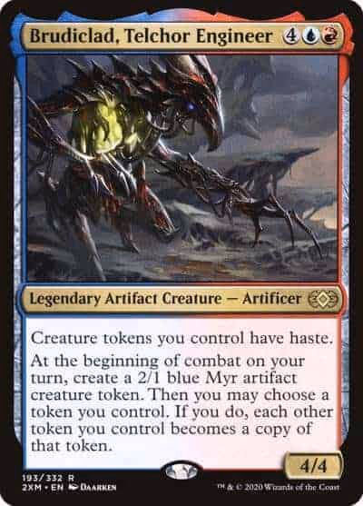 Best Izzet Commander in MTG - Brudiclad, Telchor Engineer