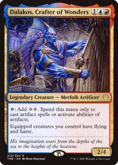 Best Izzet Commander in MTG - Dalakos, Crafter of Wonders