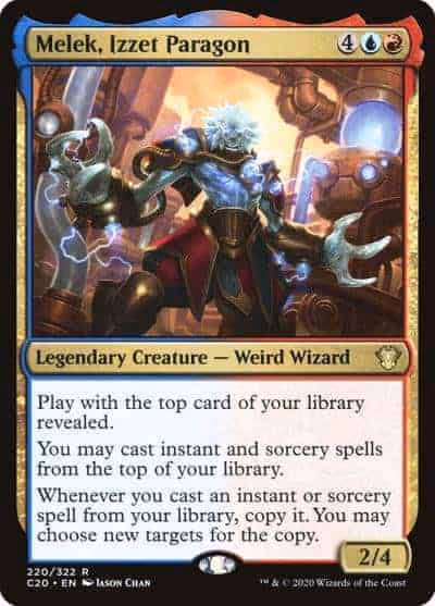 Best Izzet Commander in MTG - Melek, Izzet Paragon