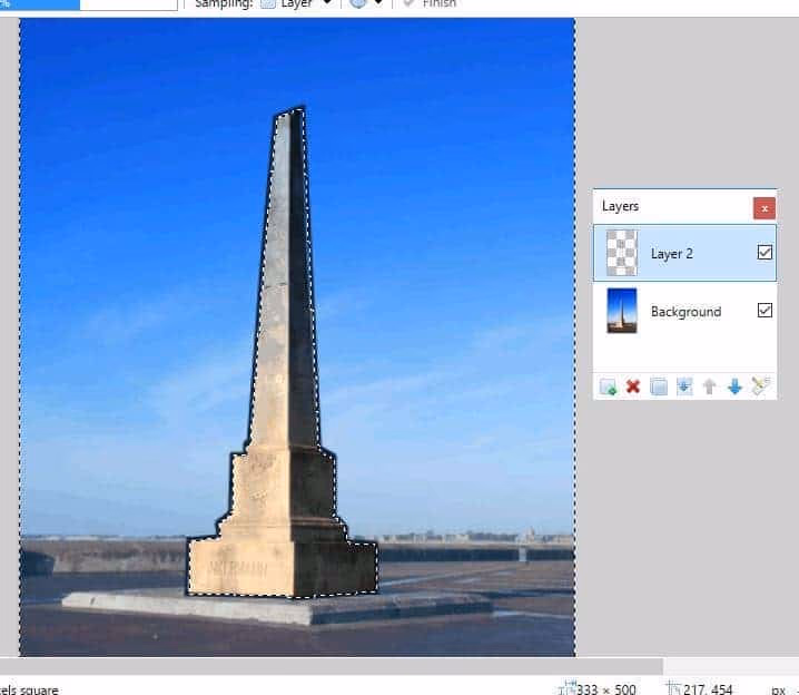 Click the option "Magic Wand"