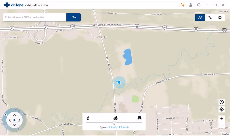 Dr.Fone – Virtual Location (iOS)