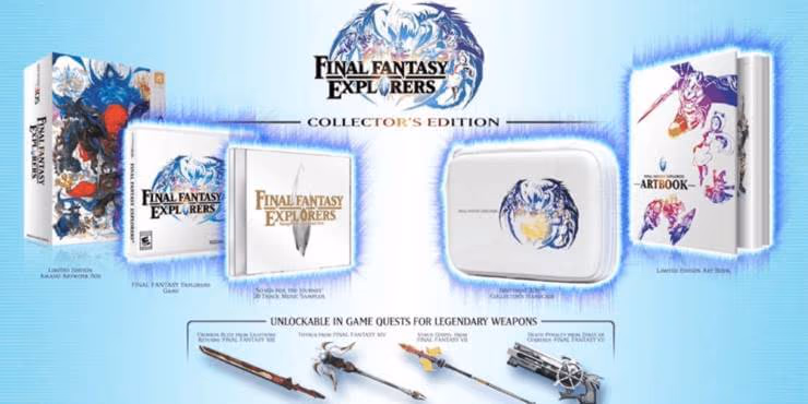 Rare 3DS Games - Final Fantasy Explorers